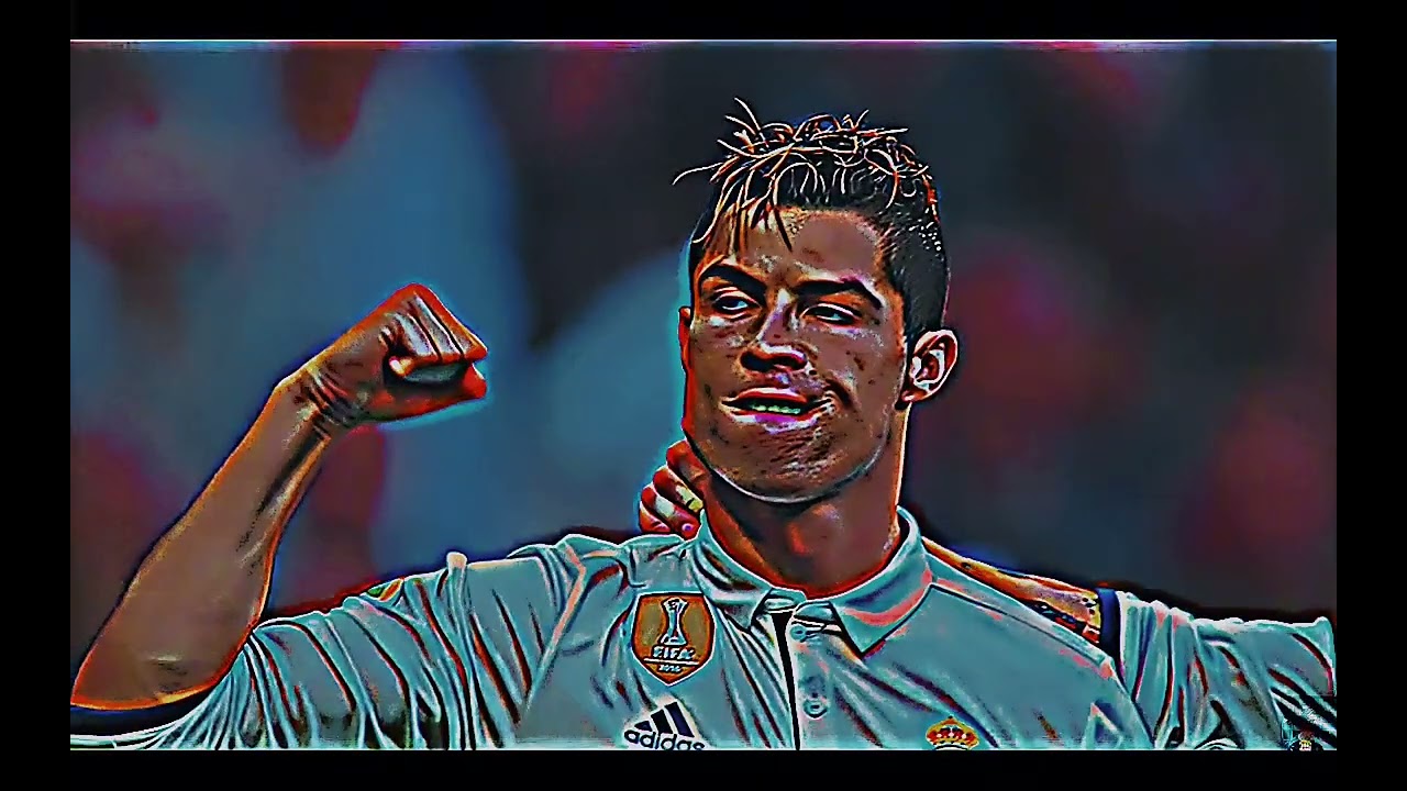 Noodle Hair Ronaldo 8k Quality Free Clips For Editing 🔥 (AE With CC)