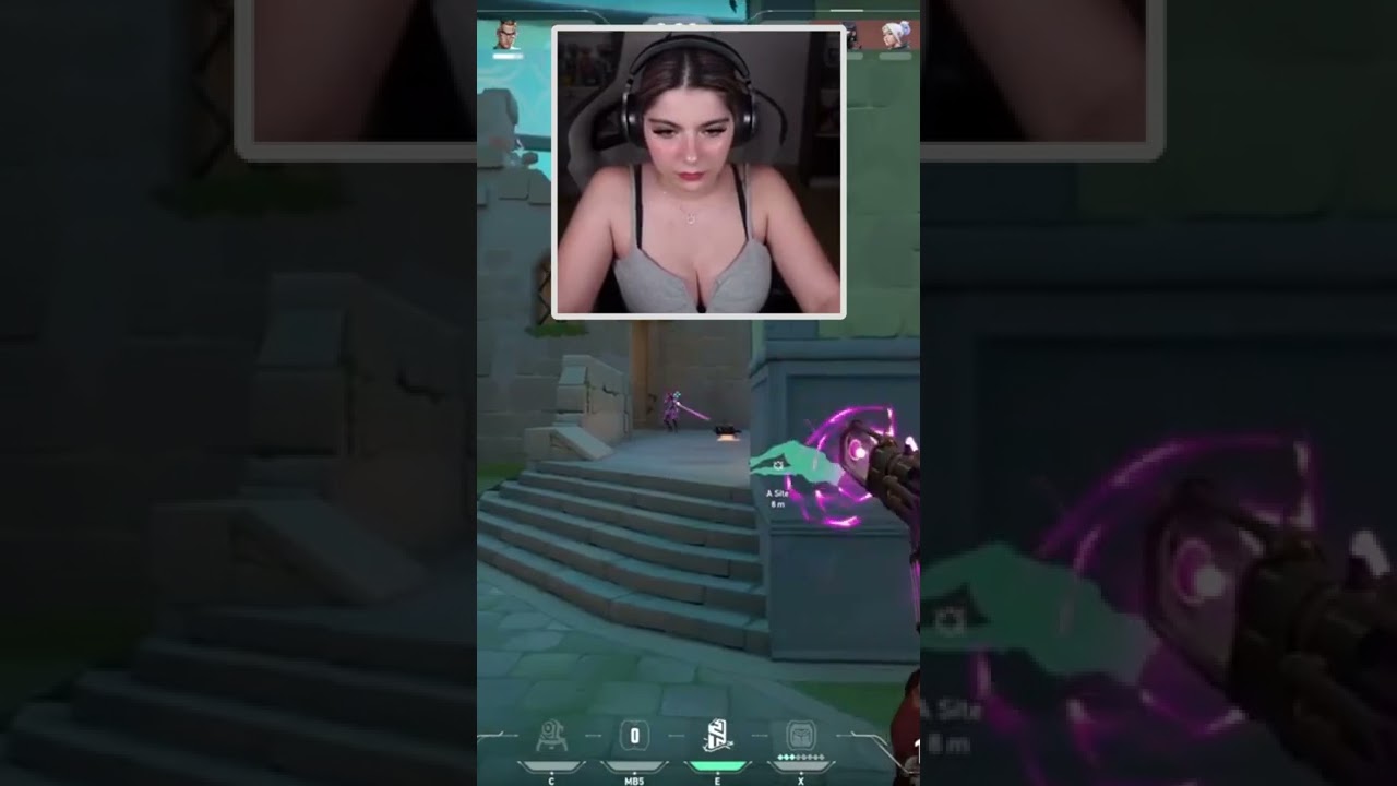 NOOO 😡😡 #shorts #valorant #girlofnox #gamer
