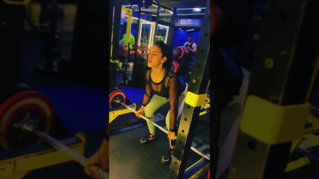 ❤️😱Noor Malabika Ullu actress workout time #shorts #viral