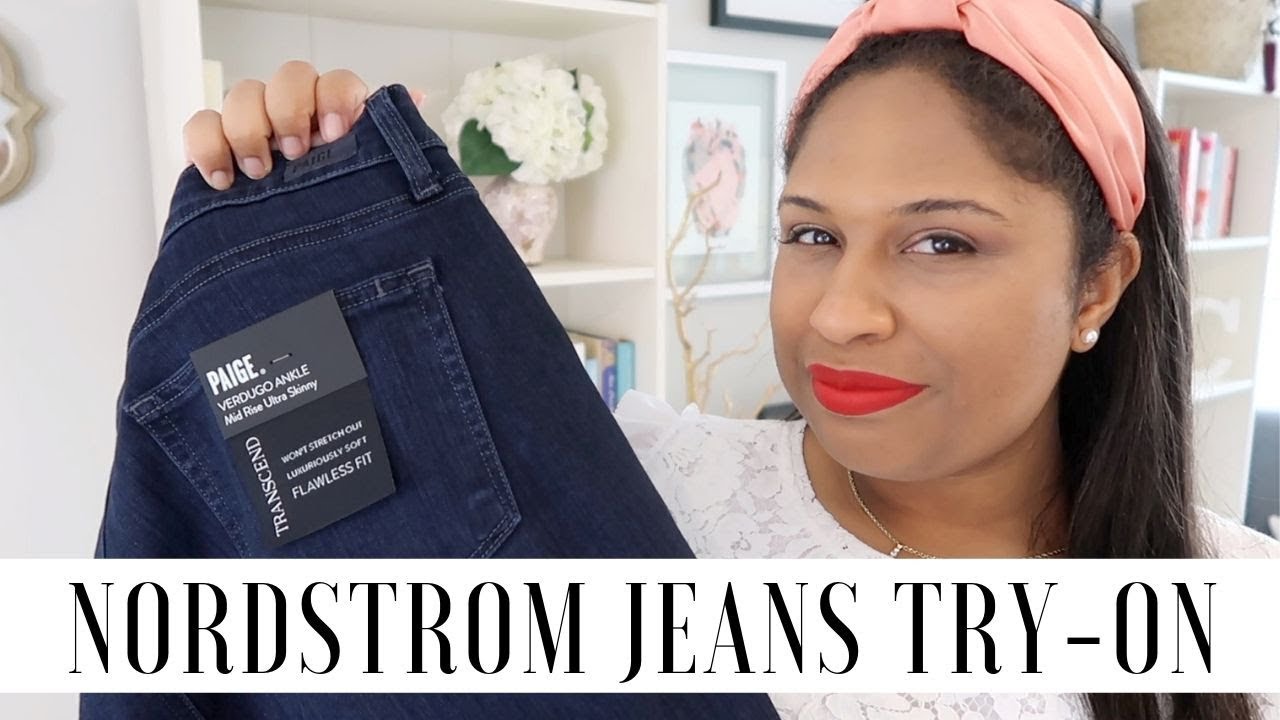 Nordstrom Size 16 Jeans Try-On | Paige, Good American & More | Cicely Alexa