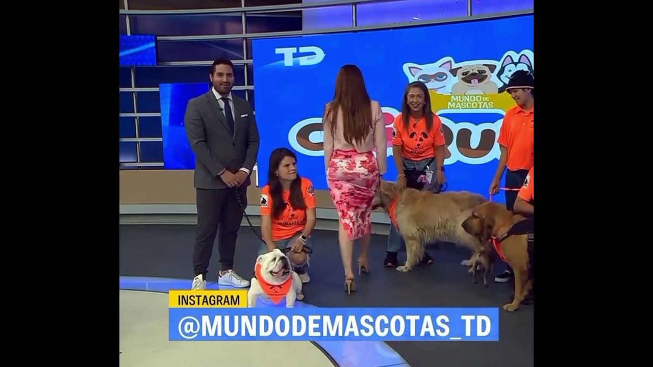 Norma García y un bonito perro