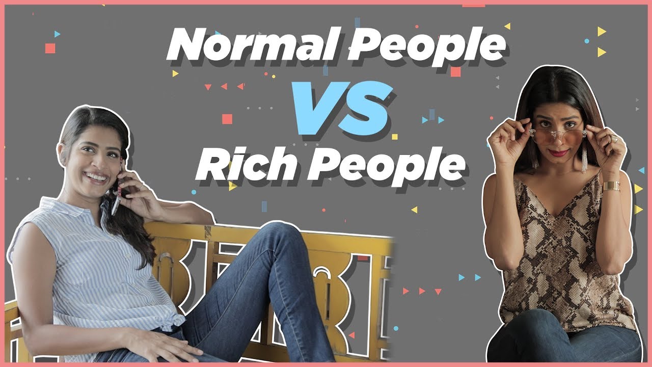 Normal People vs Rich People | Gaelyn Mendonca