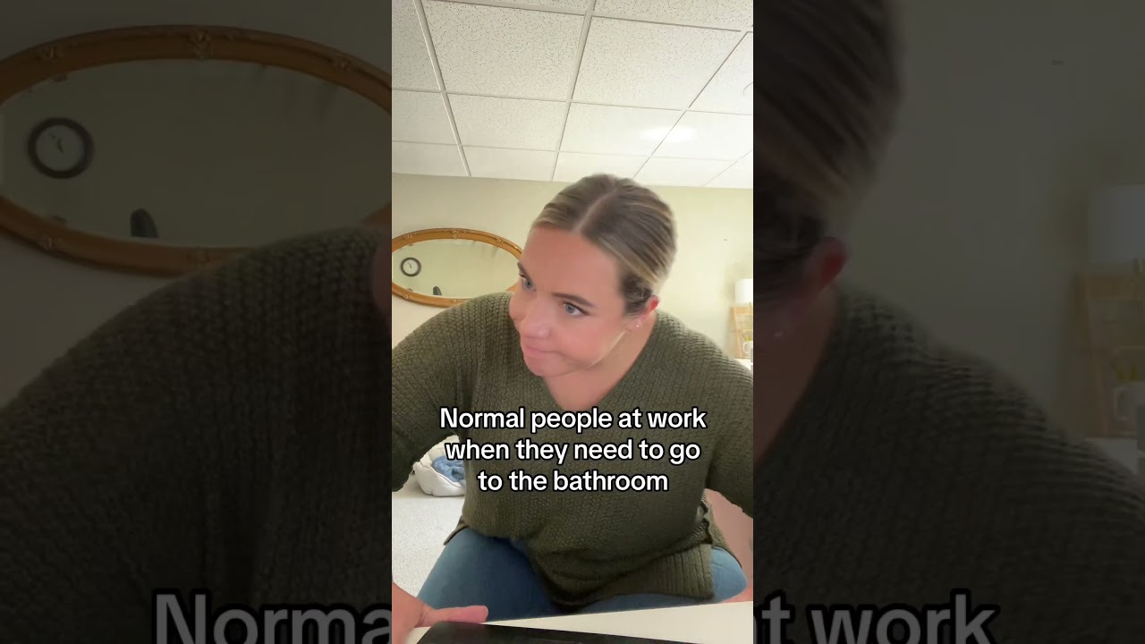 Normal People vs. Teachers: Using the Bathroom #teachers
