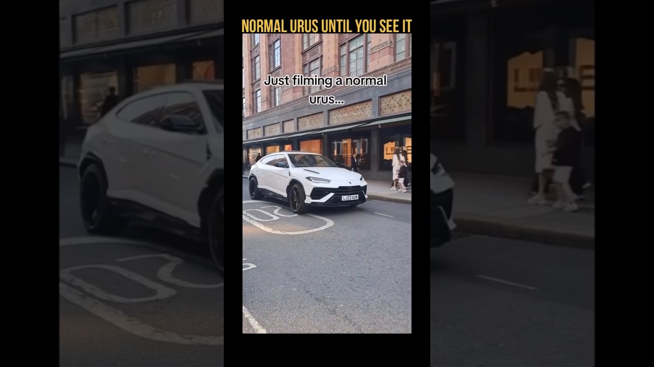 Normal urus until you see it #urus #lamborghiniurus