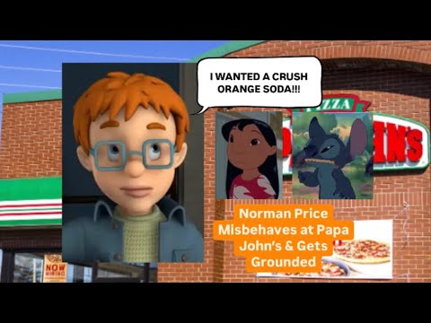 Norman Price Misbehaves at Papa John’s Pizza & Gets Grounded