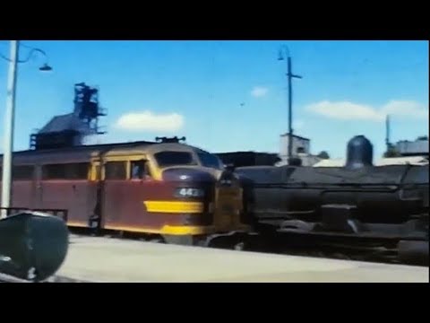 Northern Mail Train between Armidale & Glen Innes NSW 1960s