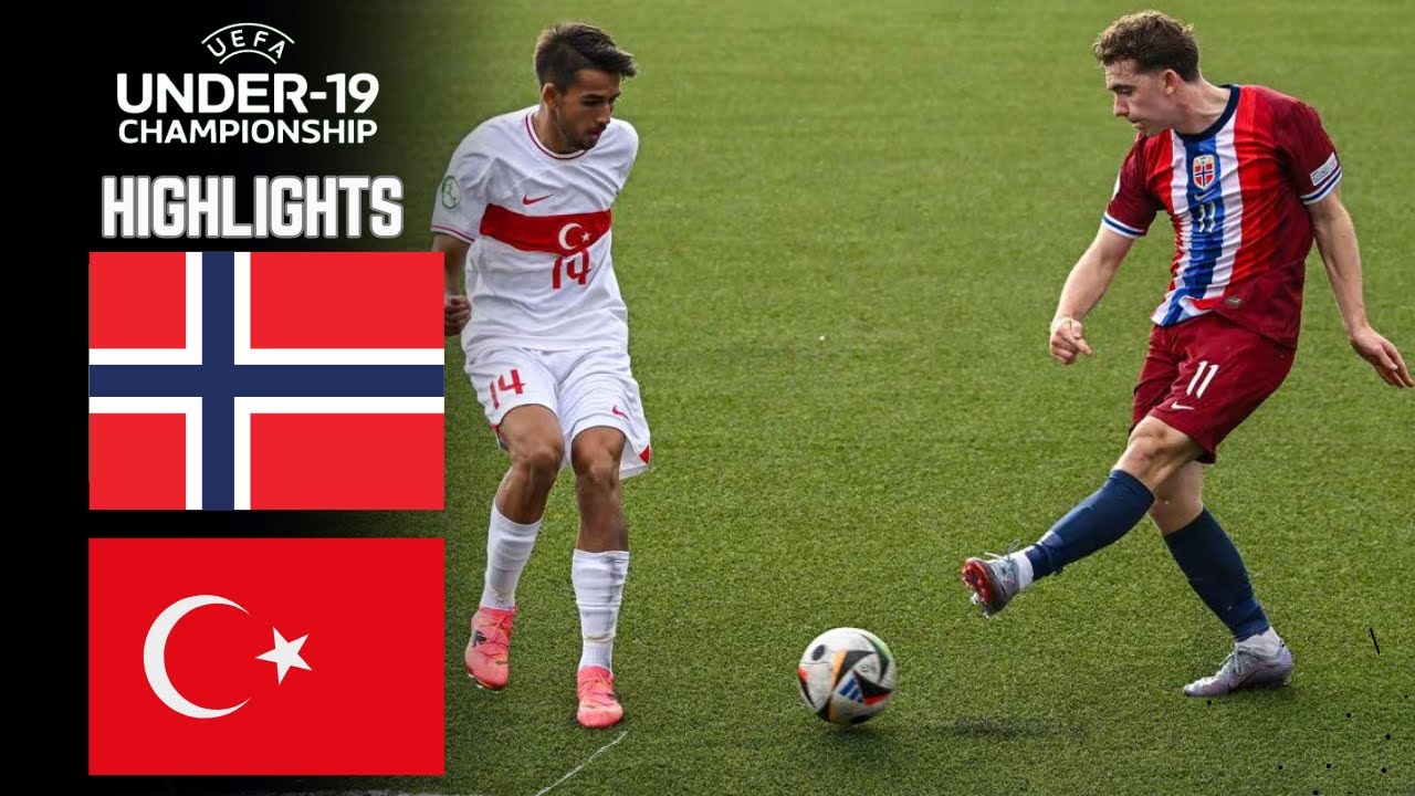 Norway vs Türkiye | U19 Euro Championship Playoff Highlights | July 25, 2024