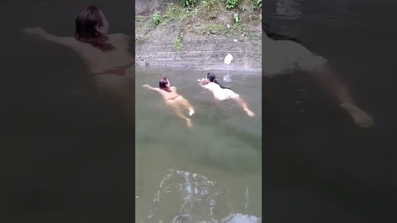 Nos bañamos en el río como ad4n y 3va Jennifer Granda Tv Jesse locuras