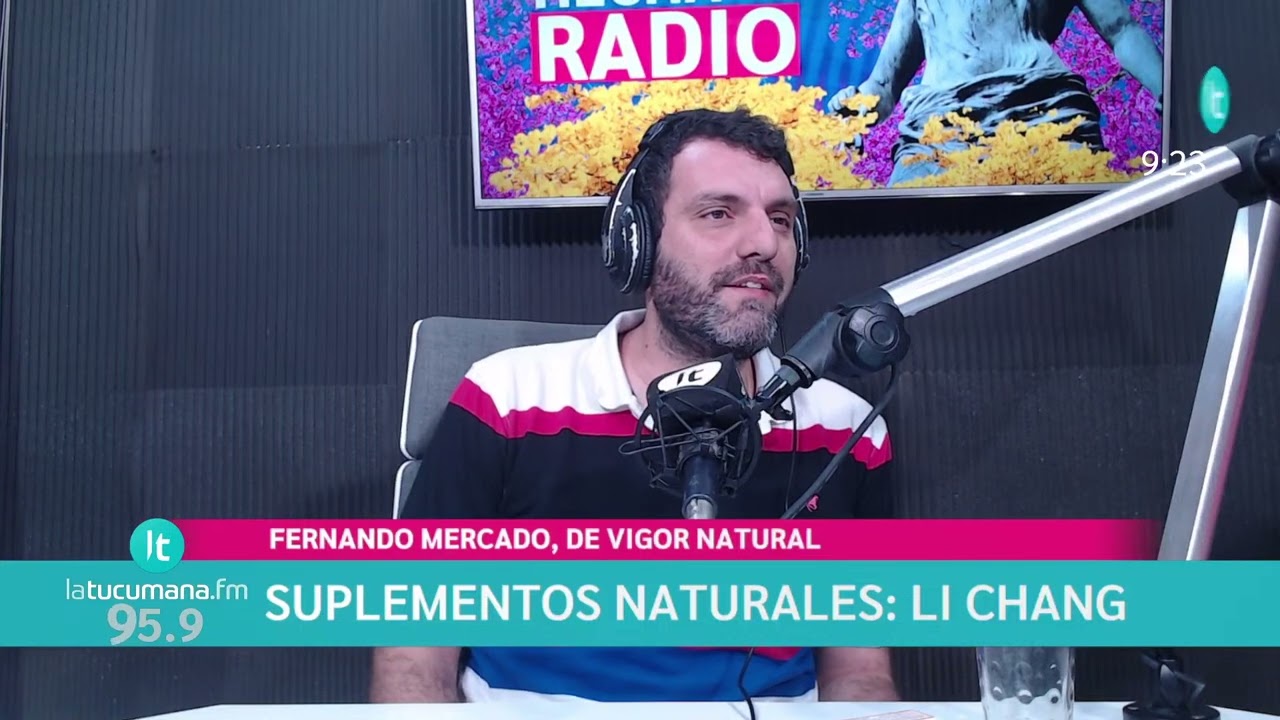 Nos visita Fernando Mercado y nos cuenta todo sobre los suplementos Li Chang