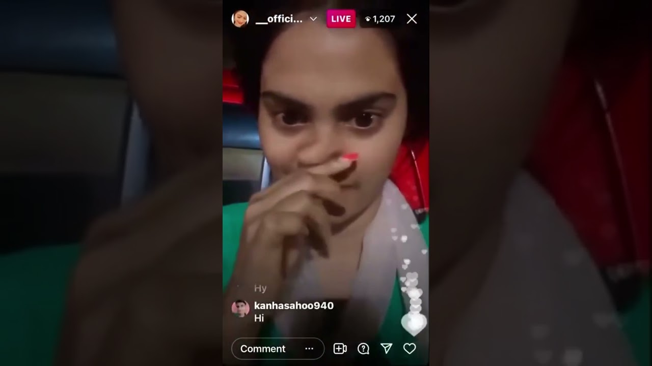 Nose pinching and nose rubbing on Instagram live #trending #noseitching #foryou #hania #shorts #nose