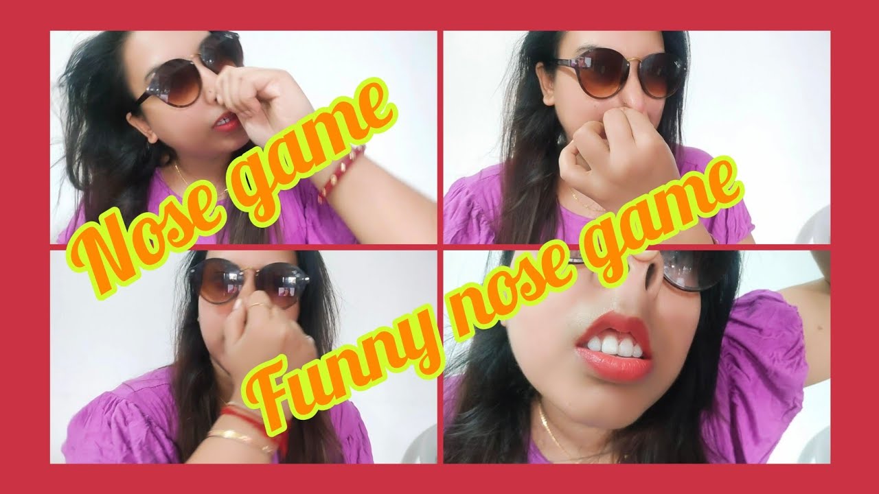 Nose Pulling, Twisting And Piggy Nose Challenge With Zoom Camera @sreesupaparnasvlog