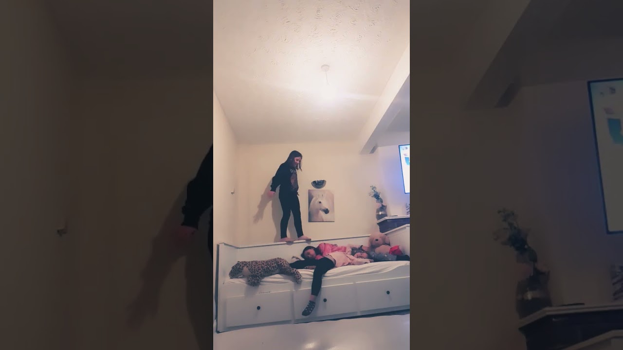 not me just stomping on my sisters