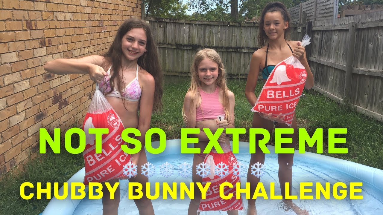Not So Extreme Chubby Bunny Challenge