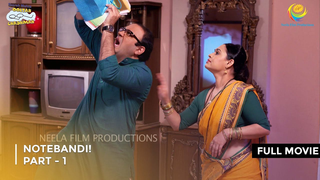 Notebandi! I FULL MOVIE | Part 1 Taarak Mehta Ka Ooltah Chashmah Ep 2073 to 2075