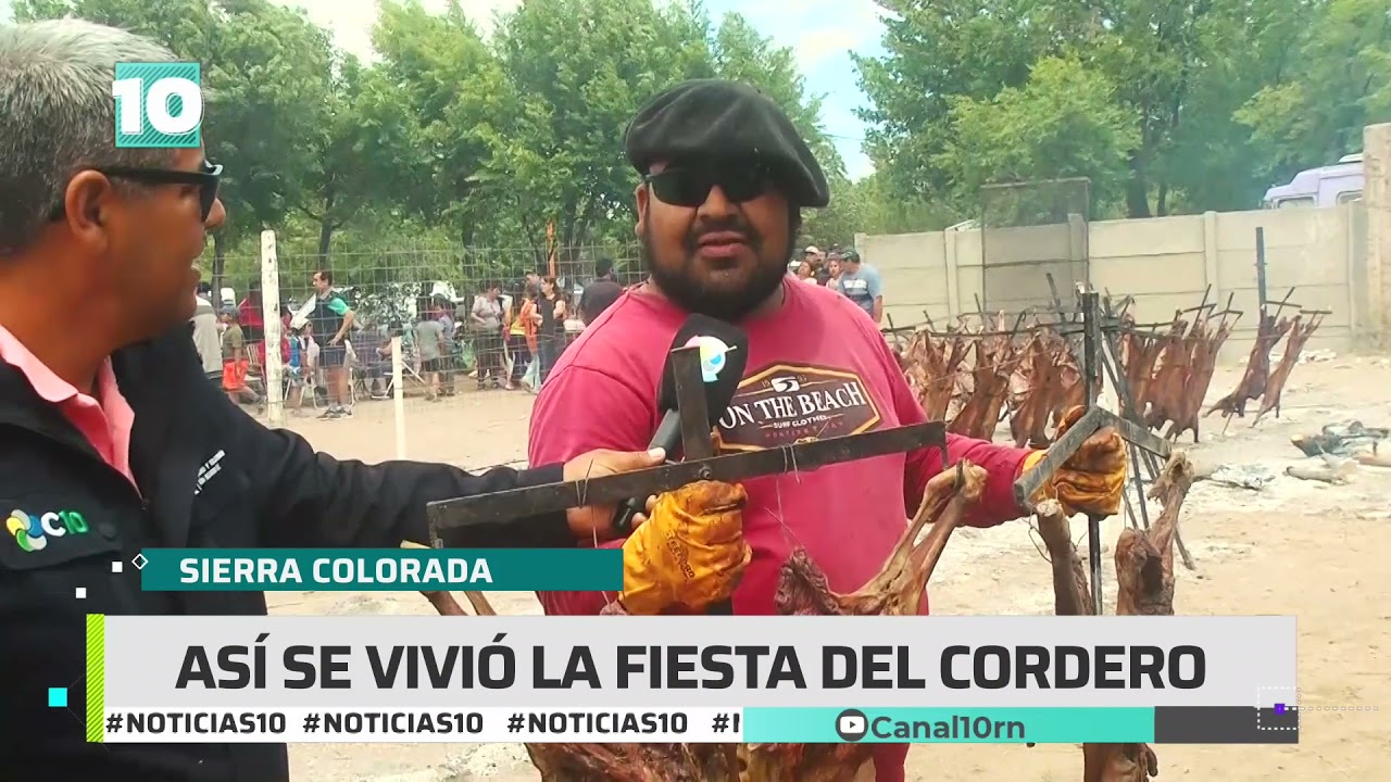 #Noticias10 | Fiesta del Cordero en Sierra Colorada