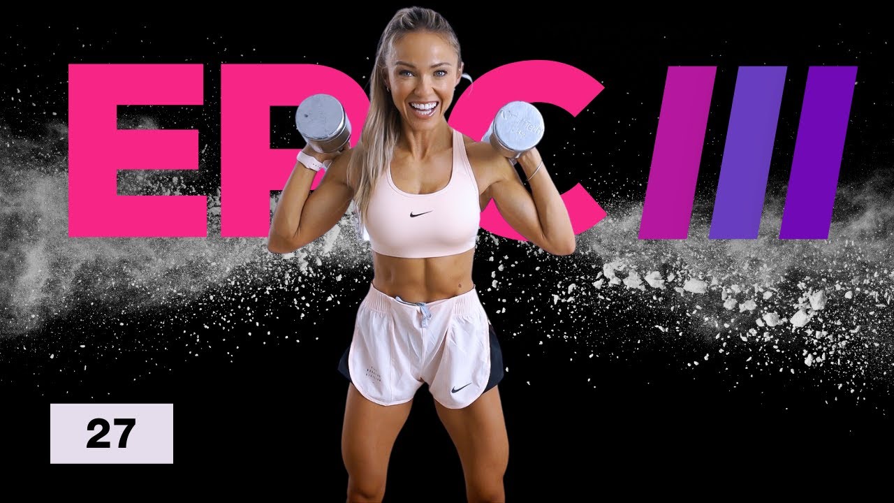 NOTORIOUS No Repeat Squat Workout - LEG DAY | EPIC III Day 27