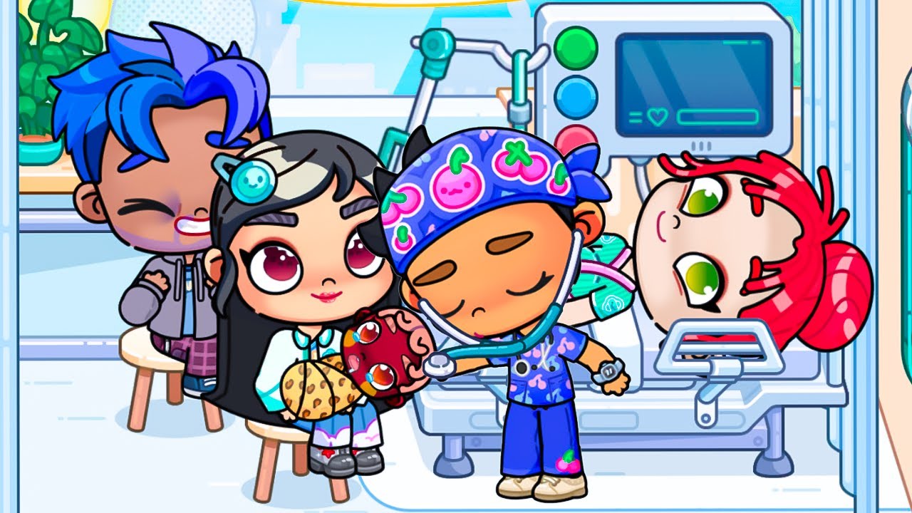 NOTRE PREMIER JOUR DANS LE NOUVEAU HÔPITAL SUR AVATAR WORLD ! MISS QUEEN 👑