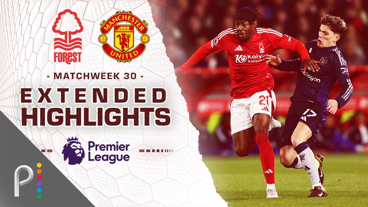 Nottingham Forest v. Manchester United | PREMIER LEAGUE HIGHLIGHTS | 4/1/2025 | NBC Sports