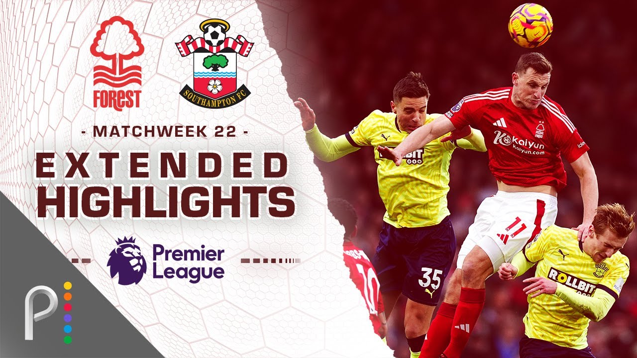 Nottingham Forest v. Southampton | PREMIER LEAGUE HIGHLIGHTS | 1/19/2025 | NBC Sports