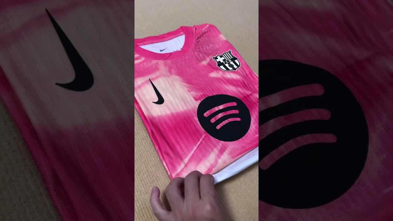 Nouveau maillot Rose édition spéciale Barça 2024 - 2025