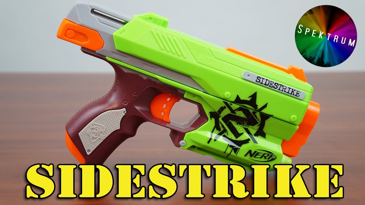 Nová recenze na Nerf Sidestrike na kanále Spektrum