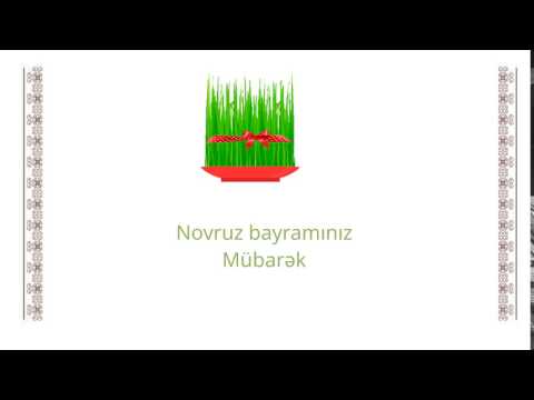 Novruz tebriki