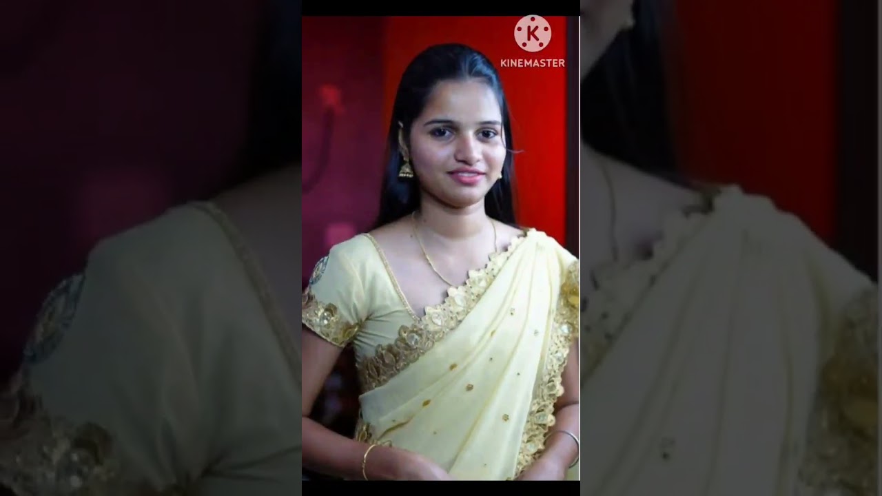 NRFM Moni akka in saree 💜 , who likes moni akka cmt black heart pls# like # subscribe ☺️