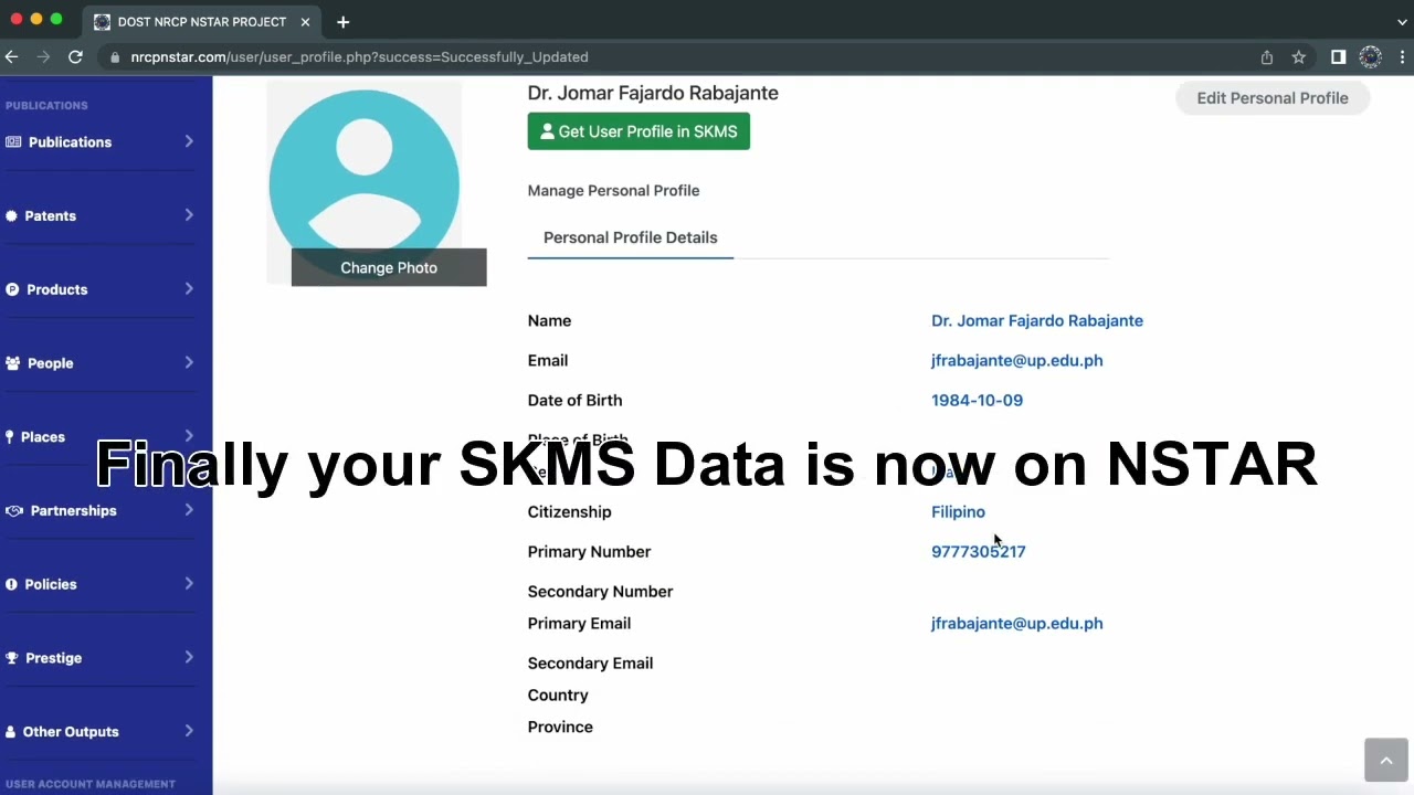 NSTAR TUTORIAL - HOW TO GET YOUR SKMS DATA TO NSTAR