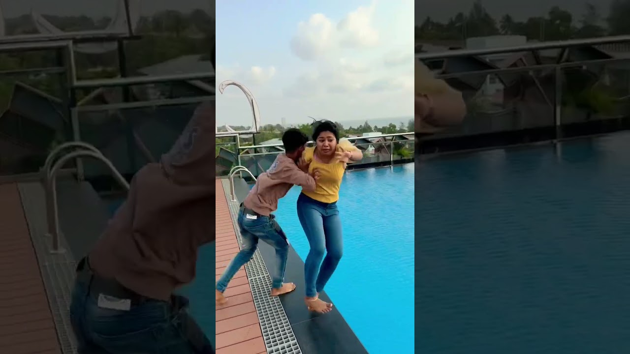 Nthaylum Agraham Sadichu 🤭🥲. #crazyme #crazybrothers #shortsvideo #shortsyoutube #swimmingpool