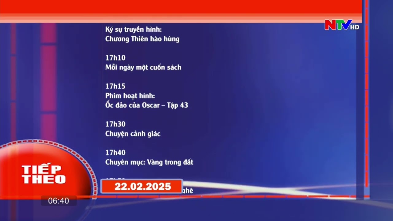 NTV Nam Định | GTCT Tiếp theo (06h50 - 22/02/2025)