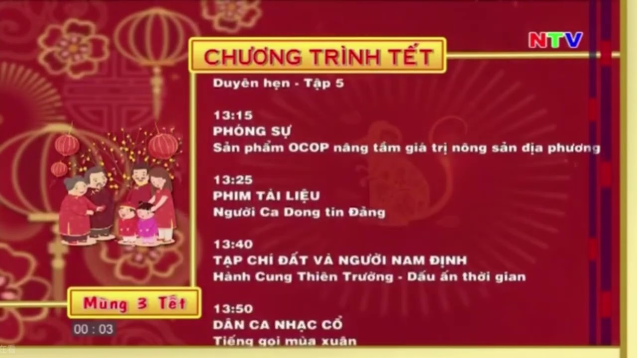 NTV Nam Định | Đài hiệu, GTCT Hôm nay (27/01/2020 - Mùng 3 Tết)