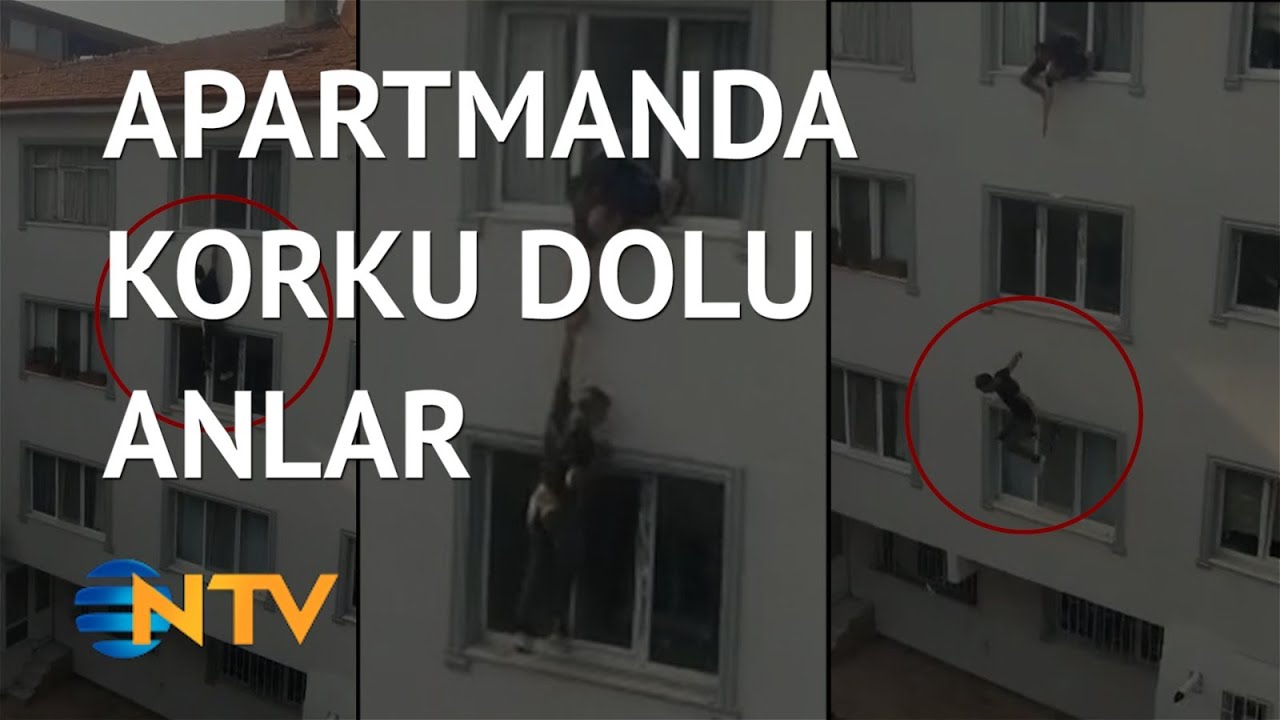 @NTV Polisten kaçarken beton zemine çakıldı