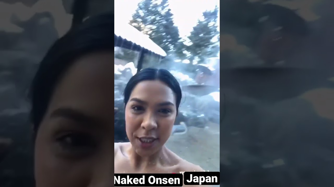 NUDE Onsen in Japan!! Japanese Hot Spring NAKED!