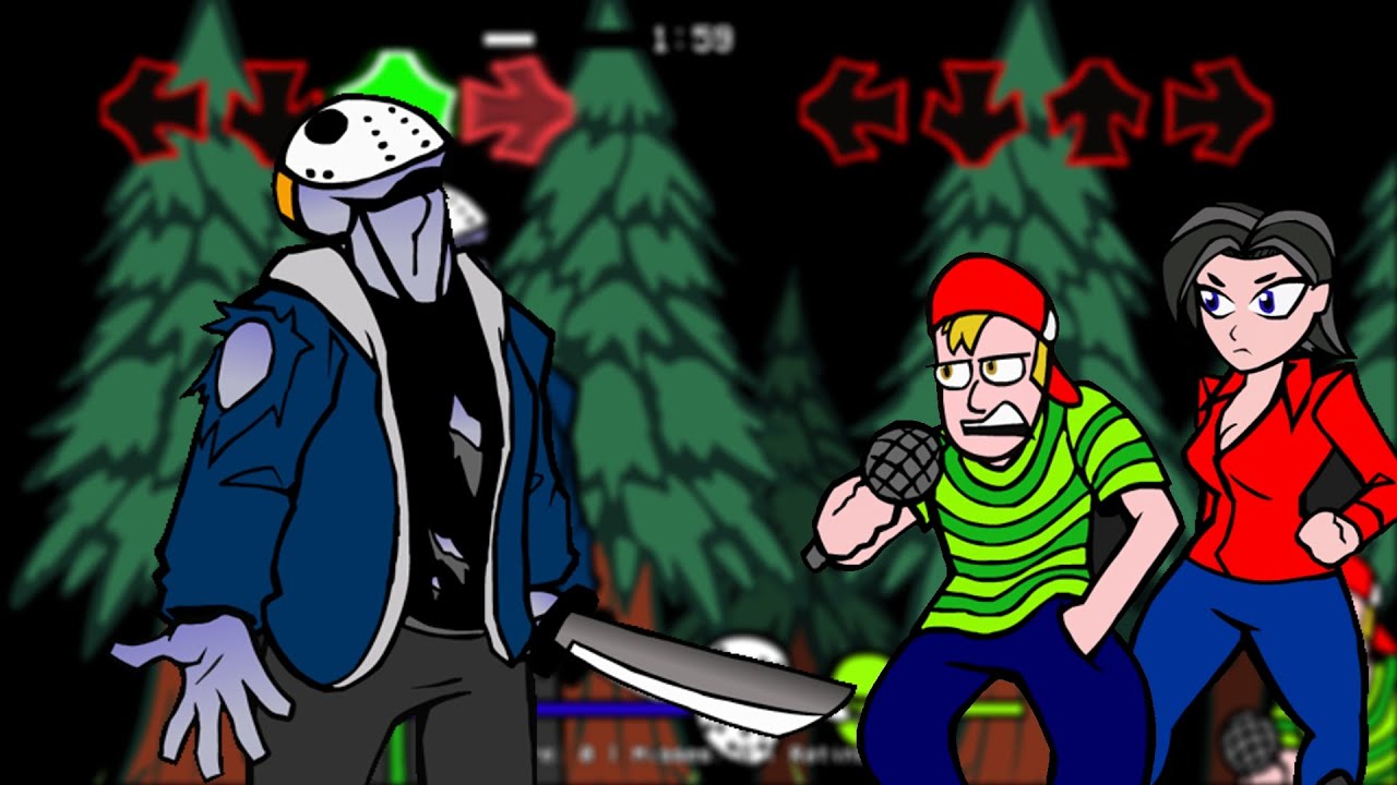 NudeKiller | FNF vs Jason Voorhees | 13th Friday Night Funk Blood 1.5
