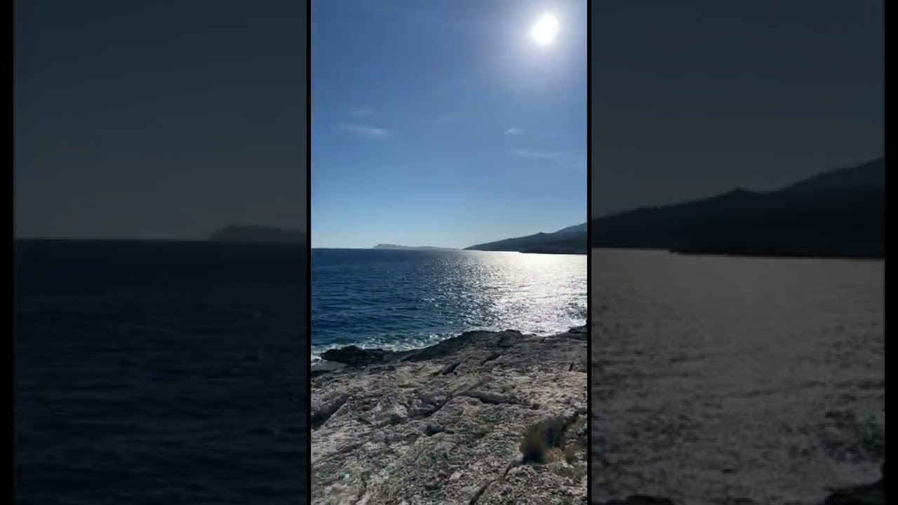 Nudist Beach on island Vis
