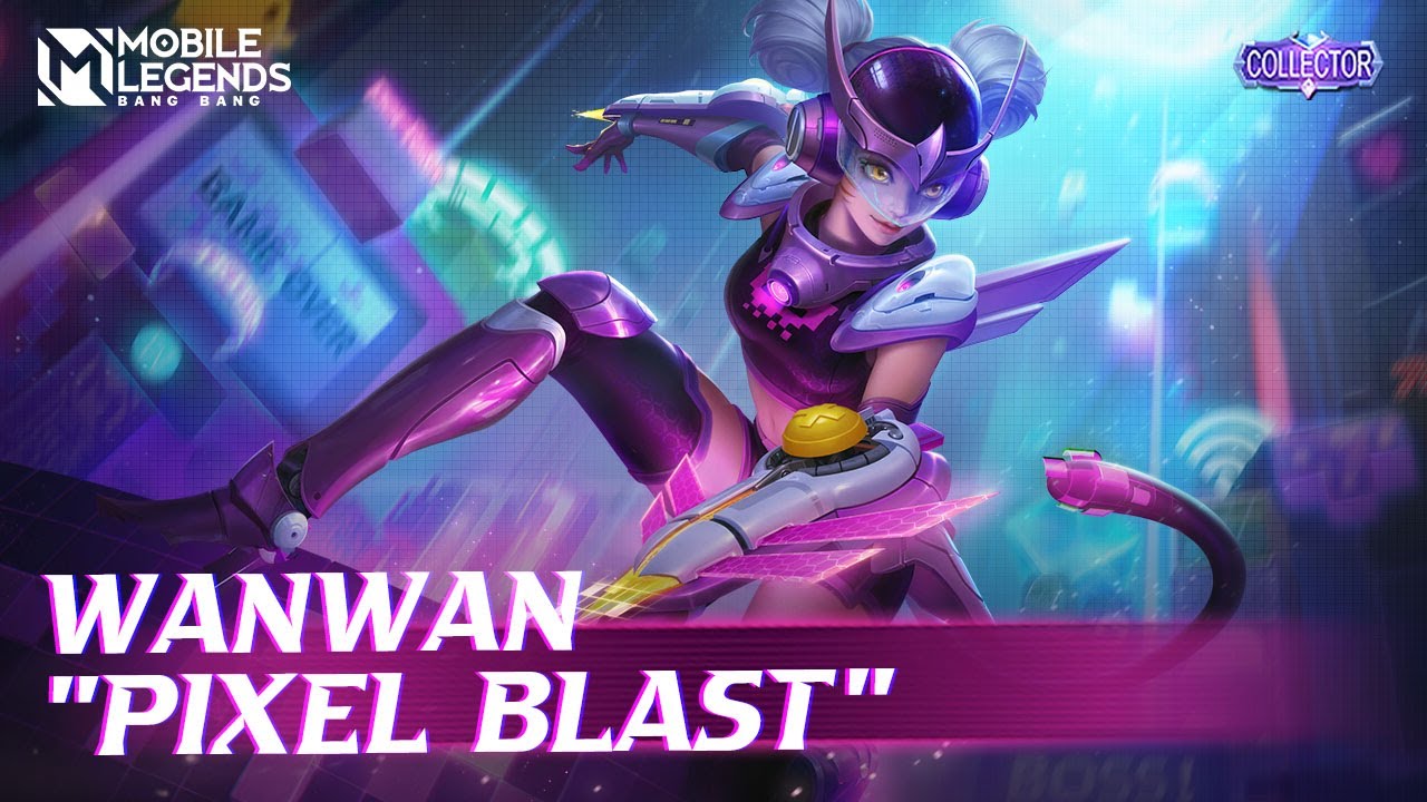 Nueva Apariencia COLLECTOR de Wanwan | Explosión de Píxeles| Mobile Legends: Bang Bang