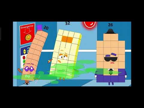 Number blocks fart when 20 26 32 Stuck in the Elevator