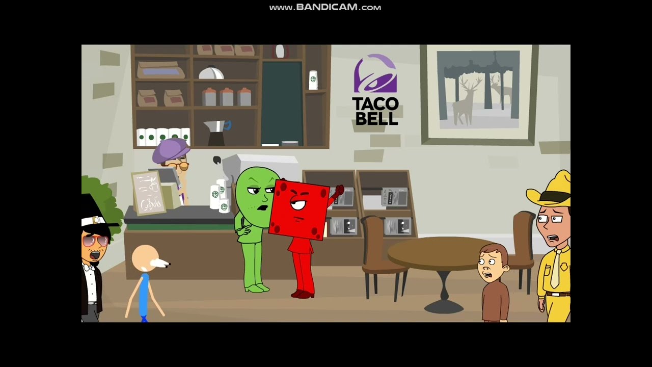 Numberblock 1 Misbehaves at Taco Bell