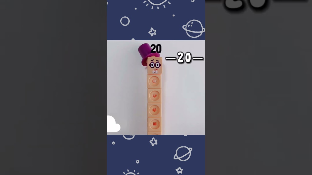 Numberblocks Learn to Count｜1 to 30 #shorts #short