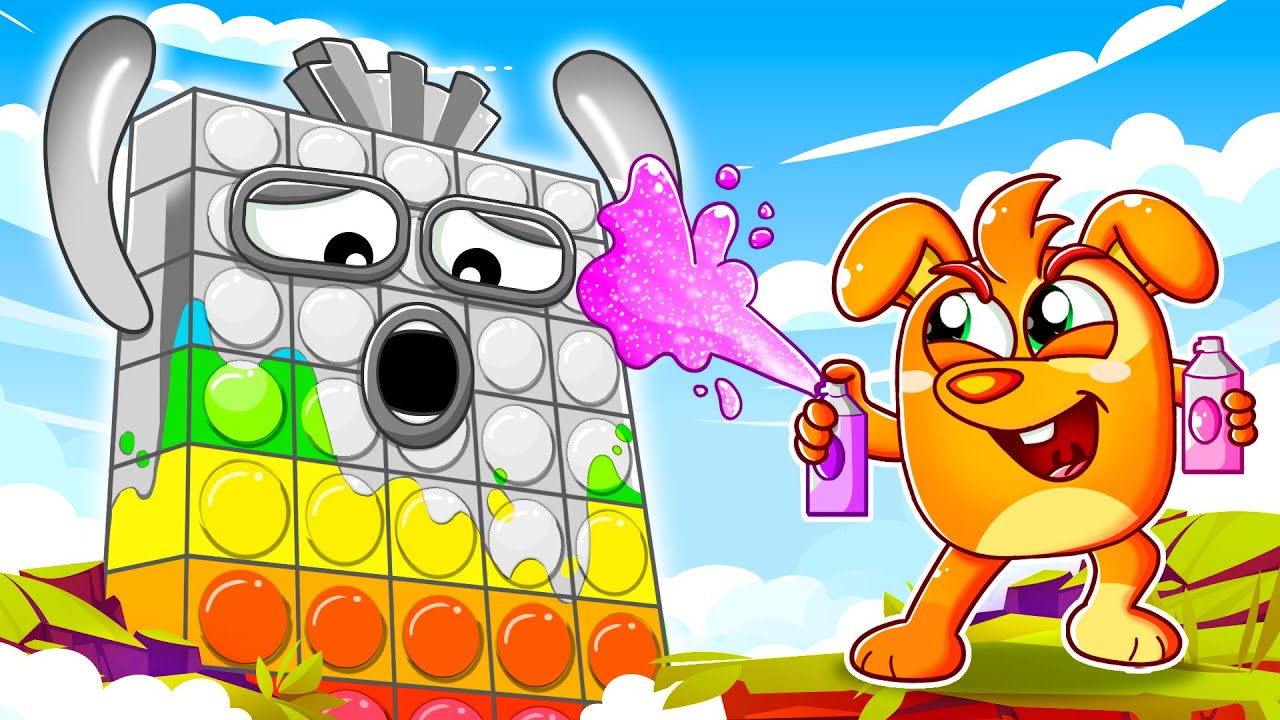 Numberblocks Lost Color Song - Learn Colors For Kids + More Kids Songs & Nursery Rhymes