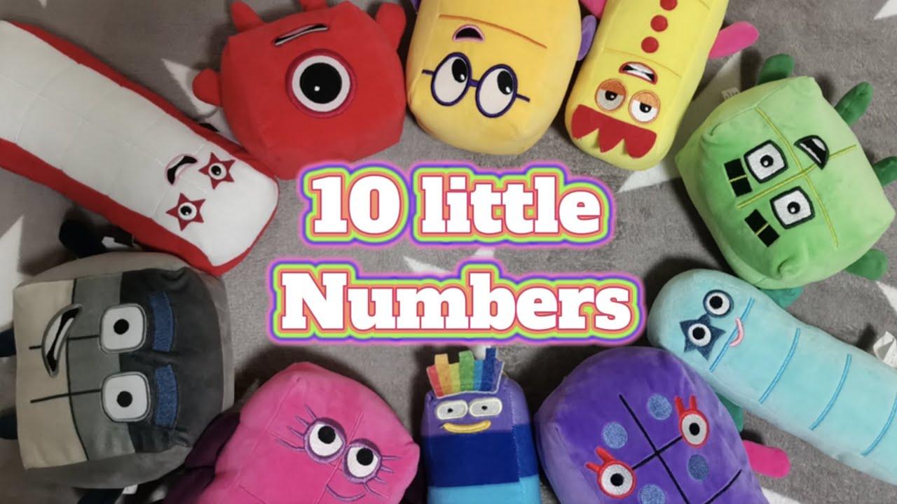 Numberblocks Songs｜Ten Little Numbers Jumping On The Bed｜Kids Songs