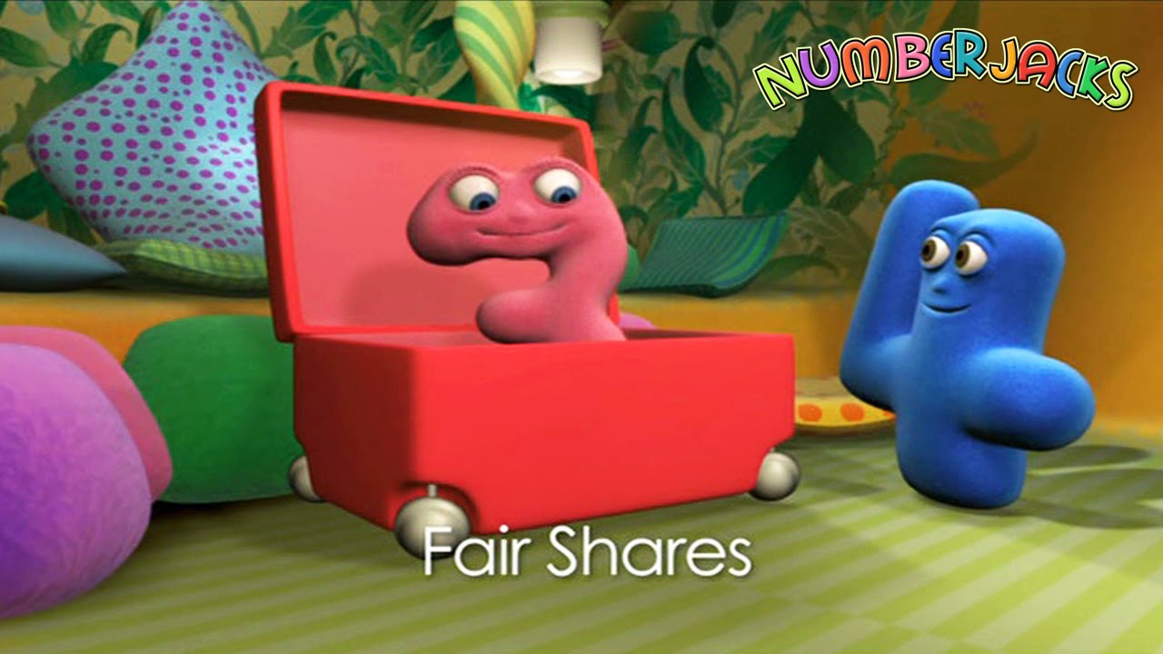 Numberjacks | Fair Shares | S1E32 | Full Episode