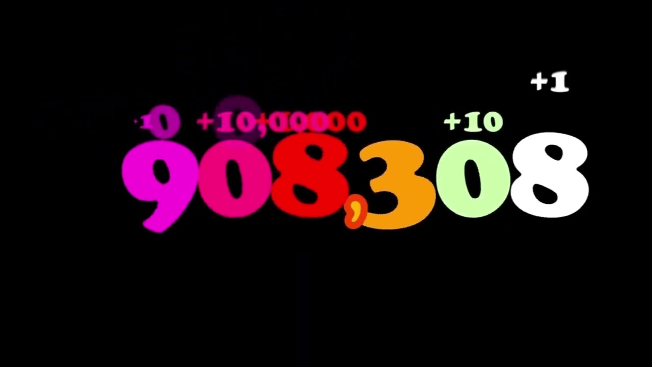 Numbers 0 to 1 Trillion With Sound Effects