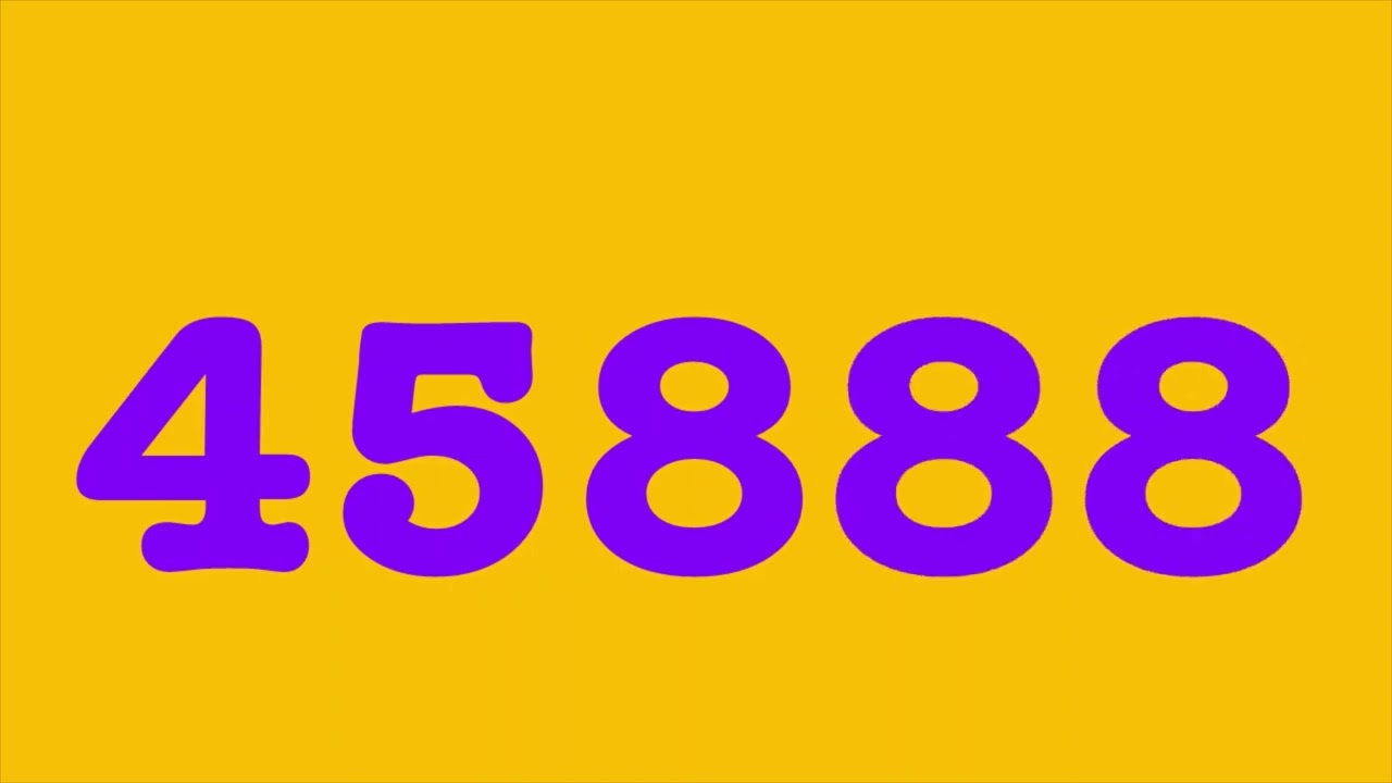 Numbers 1 to 100,000