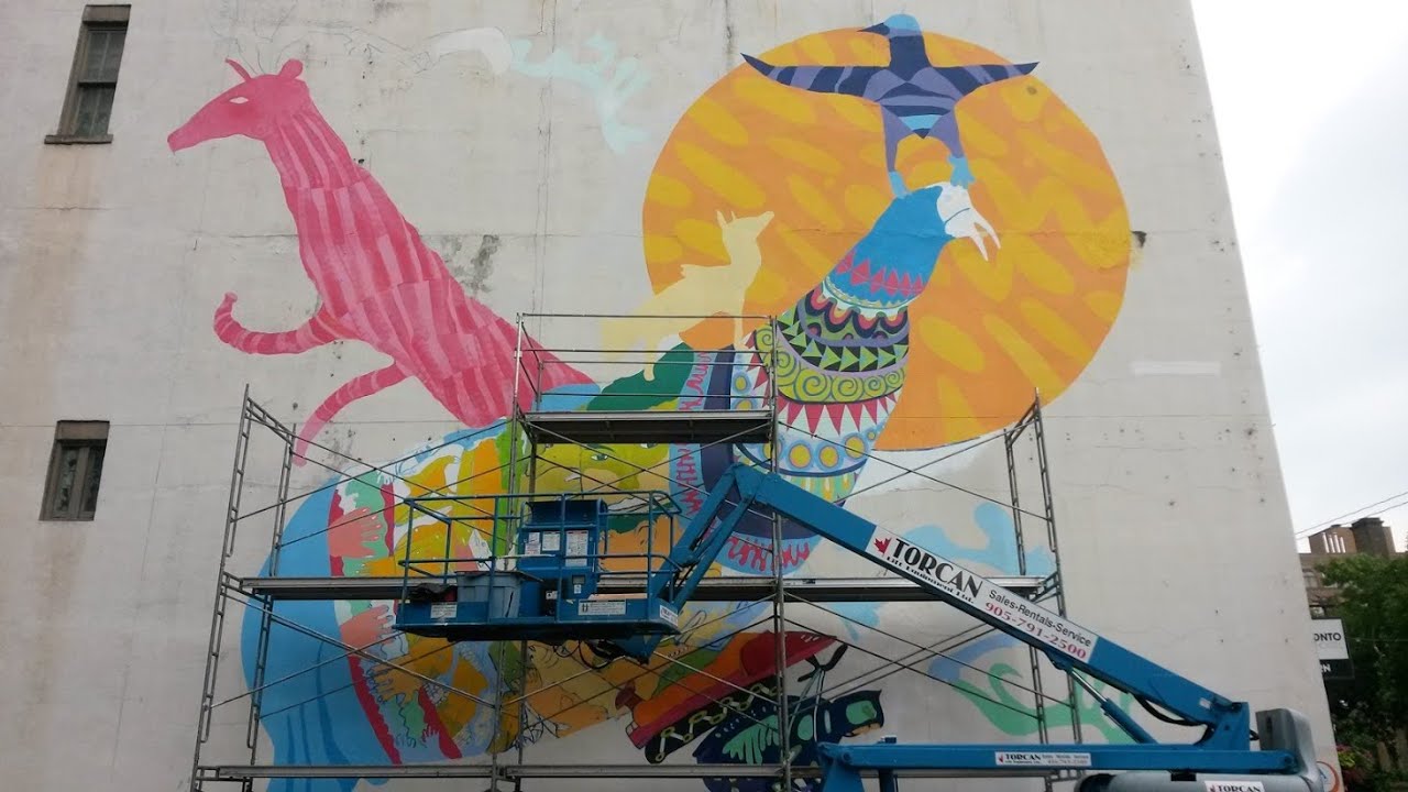 Nunavut Teens Toronto Mural Periscope Test