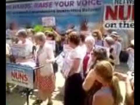Nuns on the Bus touch'n-go Dallas