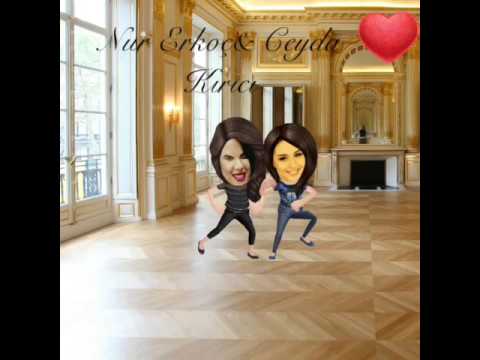 Nur erkoç ve Ceyda Gangnam dansı