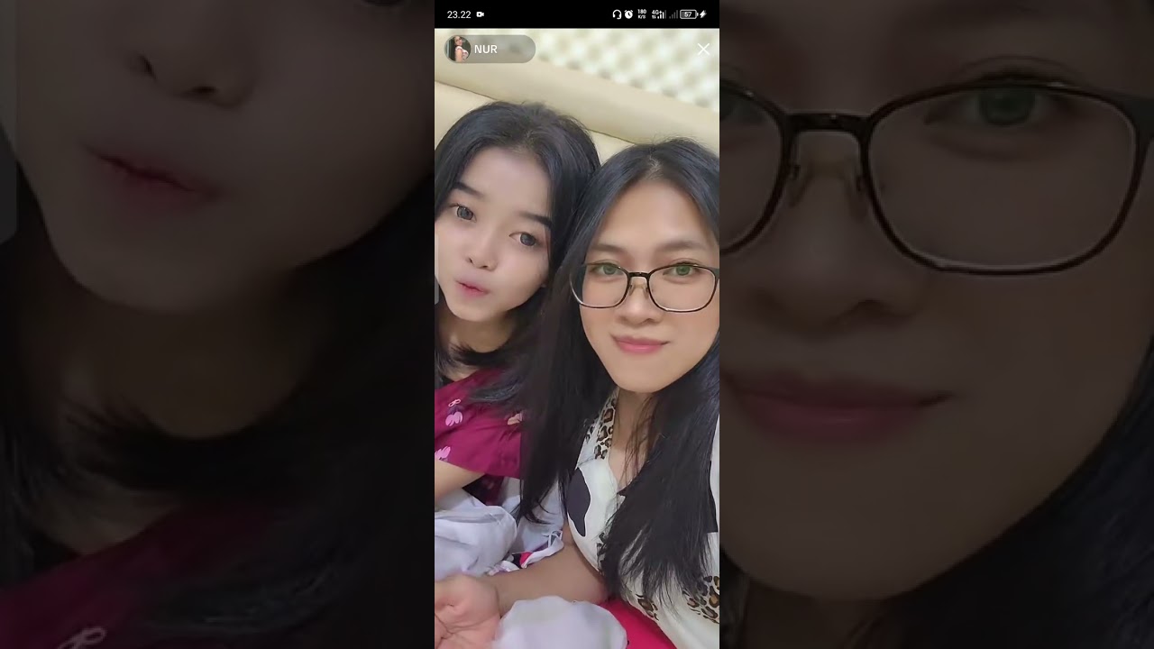 nur Fitri aja buka kancing pamer boba
