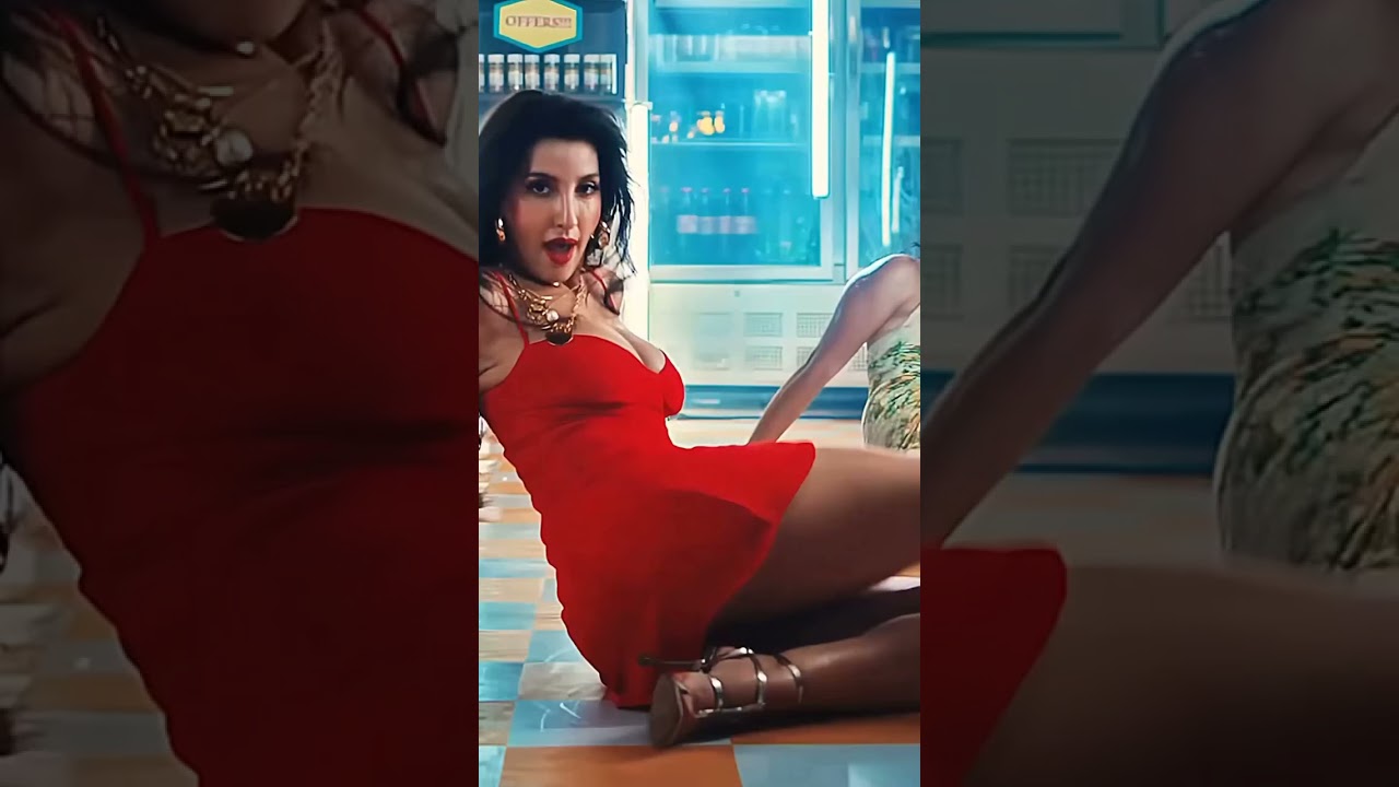 nura fatehi pussy seal broken in dance