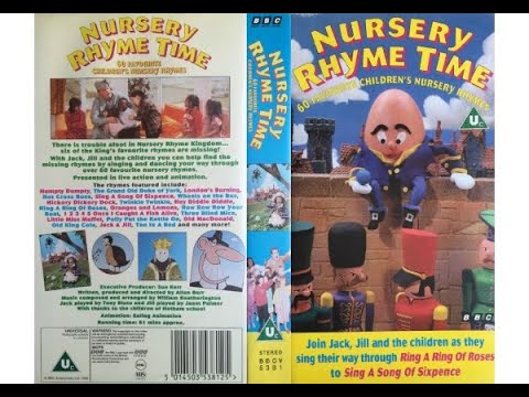 Nursery Rhyme Time (1995 UK VHS)